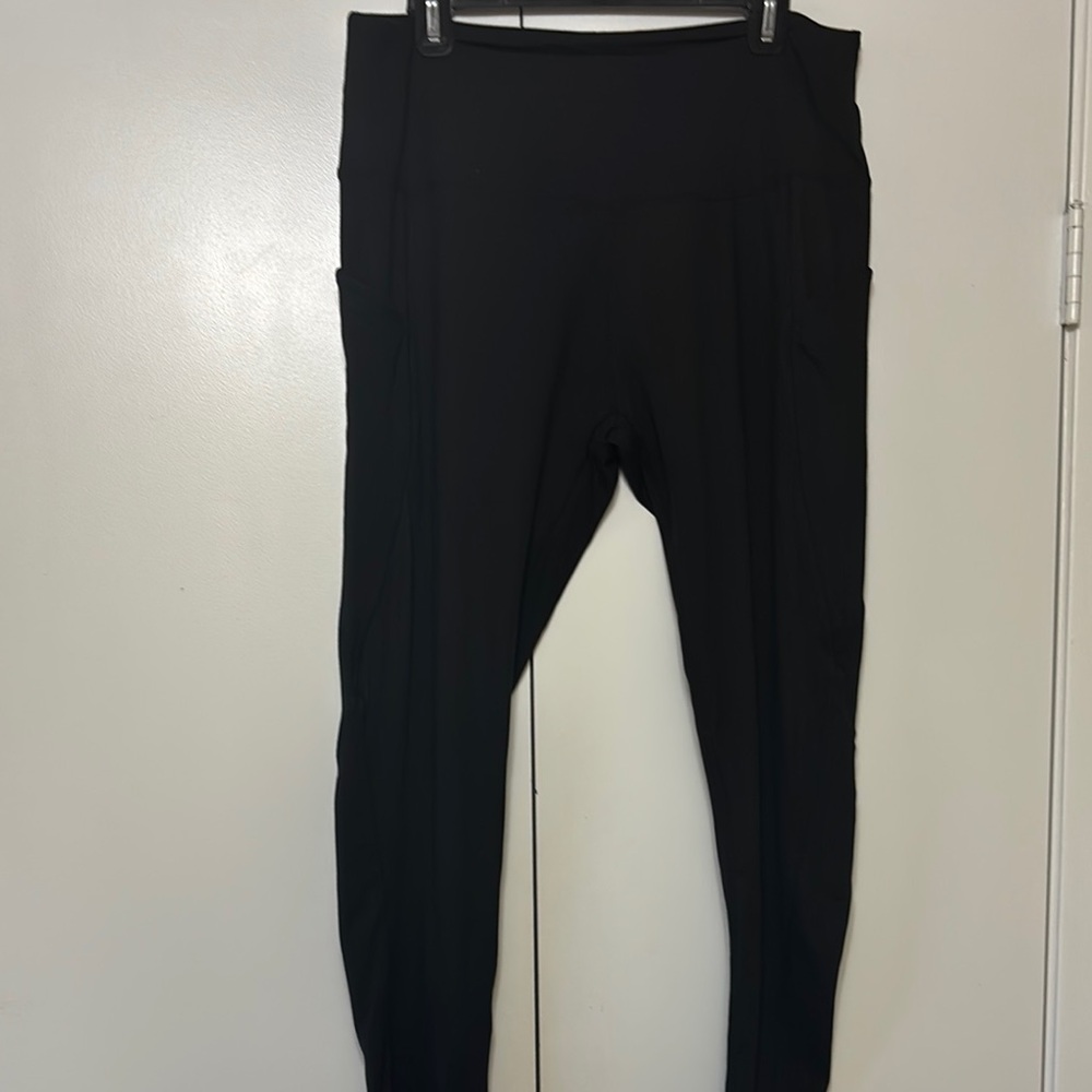 Black High-Waisted Leggings